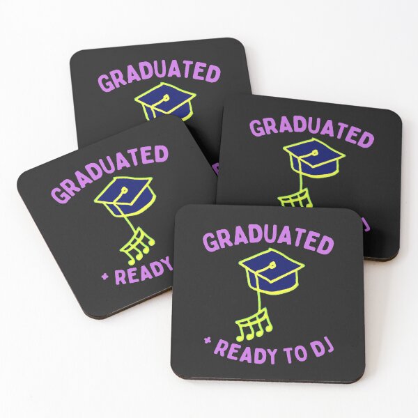 Item preview, Graduated and Ready to DJ (Music DJ Graduation)  designed and sold by DesignsofNote.
