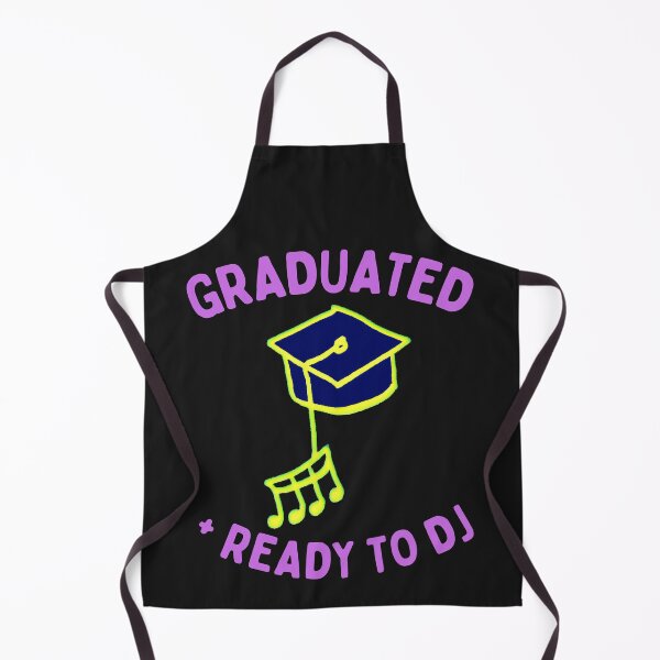 Item preview, Graduated and Ready to DJ (Music DJ Graduation) designed and sold by DesignsofNote.