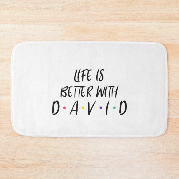 Item preview, Life Is Better With David, Best Gift for David, David Gift designed and sold by ShadyGendy.