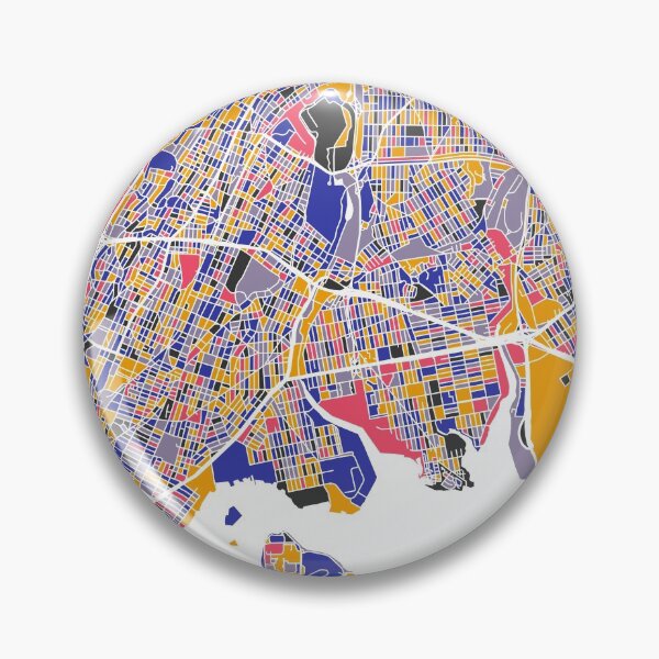 Artikelvorschau, New York City Map, Map of The Bronx entworfen und verkauft von MosaicMaps.