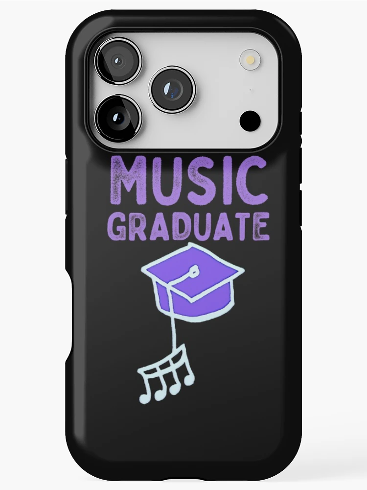 Thumbnail 1 of 4, iPhone Case, Music Graduate designed and sold by DesignsofNote.