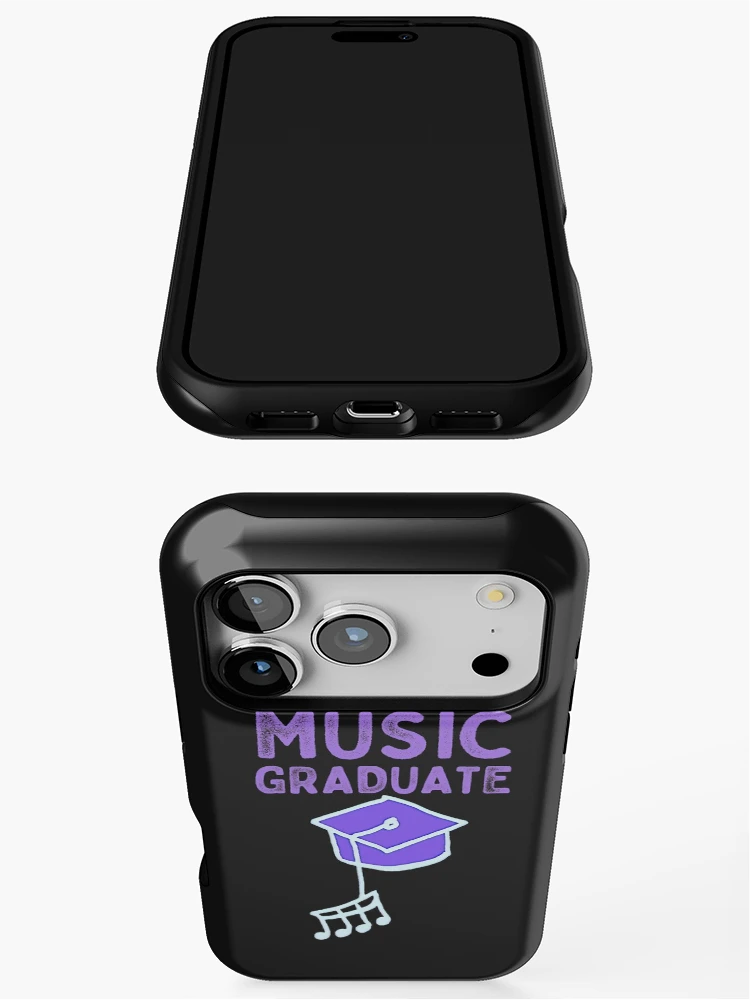 Thumbnail 3 of 4, iPhone Case, Music Graduate designed and sold by DesignsofNote.