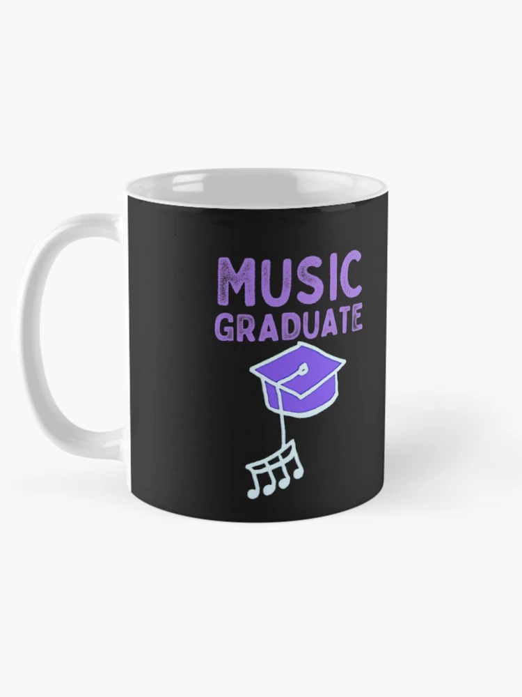 Thumbnail 5 of 6, Coffee Mug, Music Graduate designed and sold by DesignsofNote.