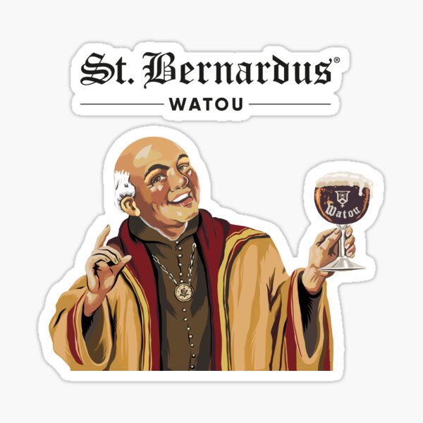 Item preview, Monk n Brewz  St Bernardus Classic White designed and sold by Getyourhoneyon.