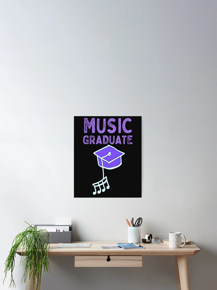 Thumbnail 2 of 3, Poster, Music Graduate designed and sold by DesignsofNote.
