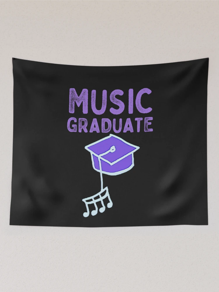 Thumbnail 2 of 3, Tapestry, Music Graduate designed and sold by DesignsofNote.