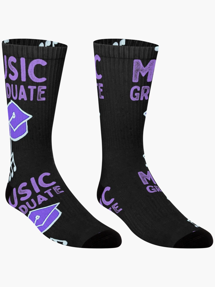 Thumbnail 3 of 5, Socks, Music Graduate designed and sold by DesignsofNote.