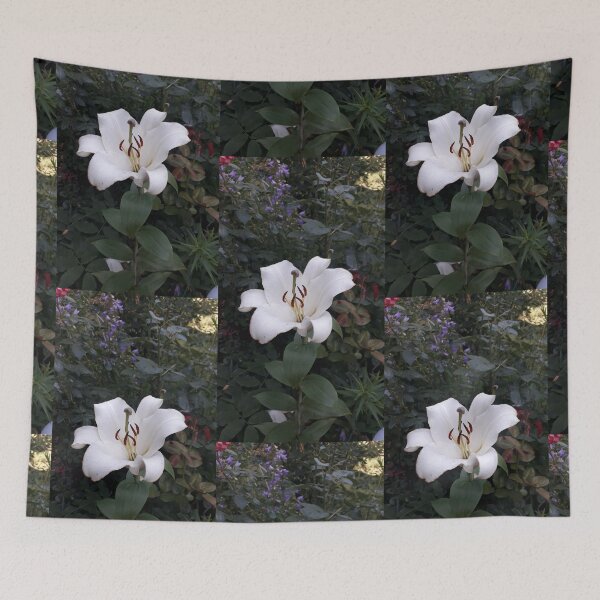Item preview, White Lily. Summer. Nature. Summer day. designed and sold by UnsereWelt.