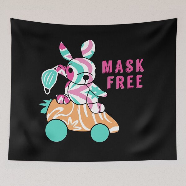 Item preview, Mask Free Easter Bunny designed and sold by Trace1234.