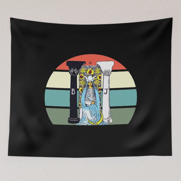 Item preview, Retro Tarot High Priestess Sunset Design designed and sold by JustincredibleT.