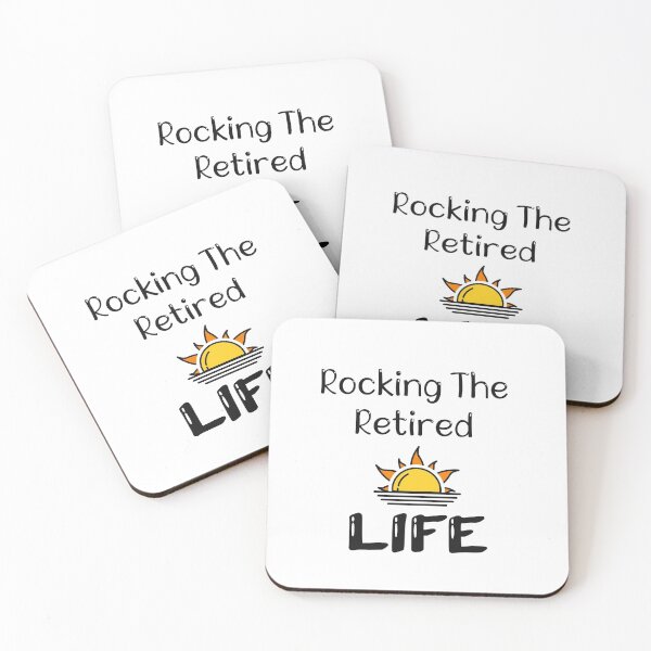 Item preview, Rocking The Retired Life designed and sold by SportyDogShop.