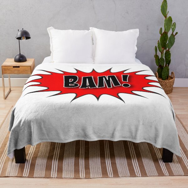 Item preview, The word BAM in comic book style designed and sold by StickersbyVW.