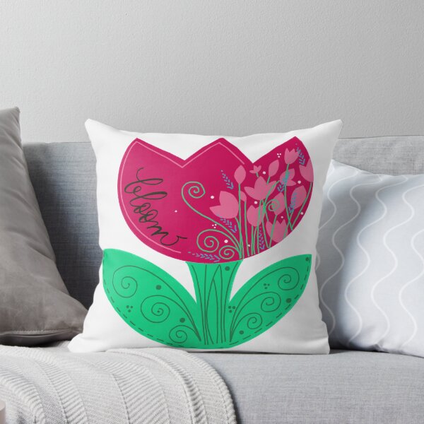 Bloom Throw Pillow
