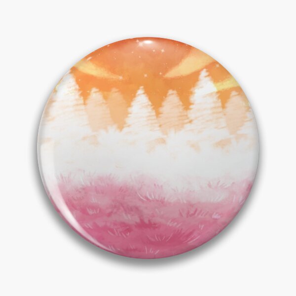 Item preview, Lesbian flag coloured forest  designed and sold by Phoebubble.