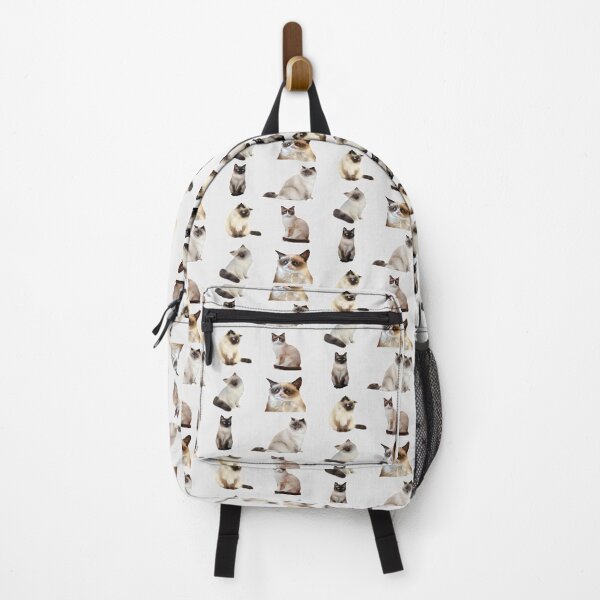 Item preview, White and brown Siamese cat-Cute Cats Pack designed and sold by ayyoubdz.