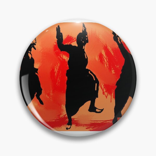 Item preview, Bhangra Orange  designed and sold by Sukhpal Grewal Ethnic Art.