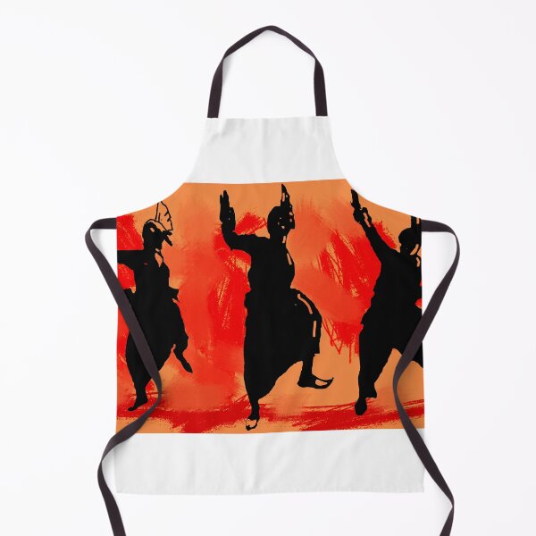 Item preview, Bhangra Orange designed and sold by Sukhpal Grewal Ethnic Art.