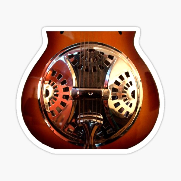Item preview, Guitar by Adelaide Artist Avril Thomas at Magpie Springs designed and sold by MagpieSprings.