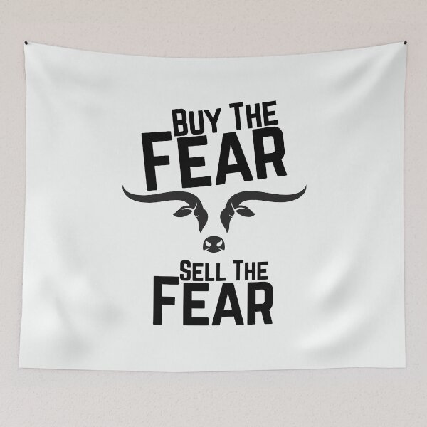 Item preview, Buy The Fear Sell The Greed designed and sold by walidsam07.