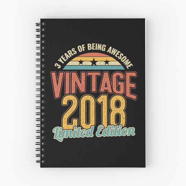 Item preview, 3rd Birthday 3 Years of being Awesome 2018 designed and sold by Hananiah Merch.