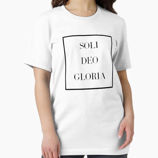 Vista previa del artículo con la obra «Soli Deo Gloria», diseñado y vendido por KatrinElise.
