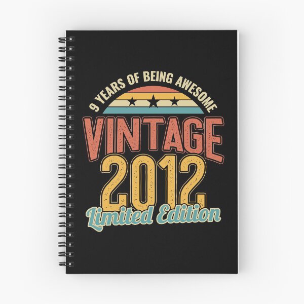 Item preview, 9th Birthday 9 Years of being Awesome 2012 designed and sold by Hananiah Merch.