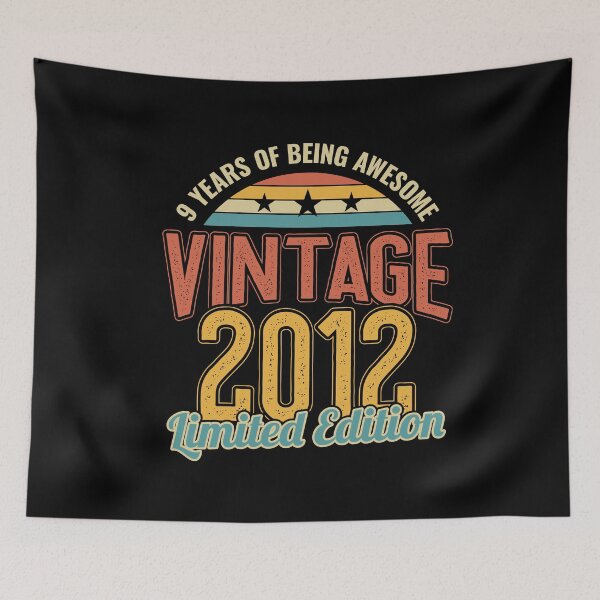 Item preview, 9th Birthday 9 Years of being Awesome 2012 designed and sold by Hananiah Merch.