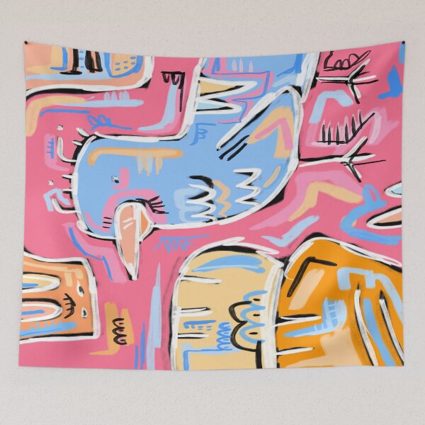 Item preview, Grooving Feathers designed and sold by Georgina Fraser.