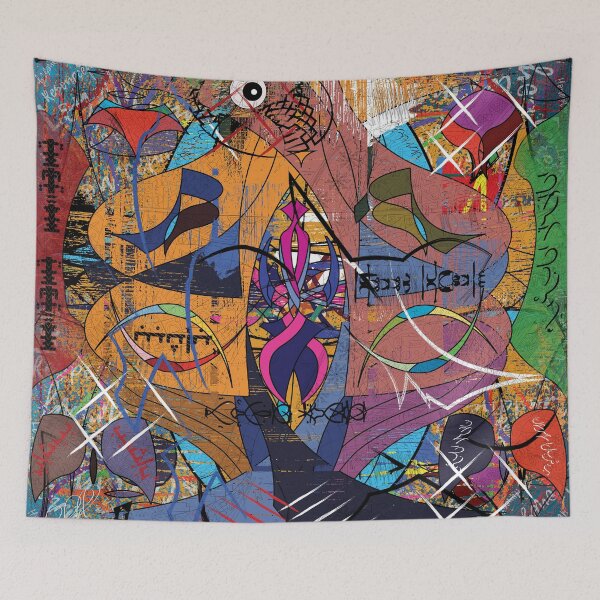 Item preview, Contemporary and abstract original work of geometric shapes designed and sold by Delqabel.