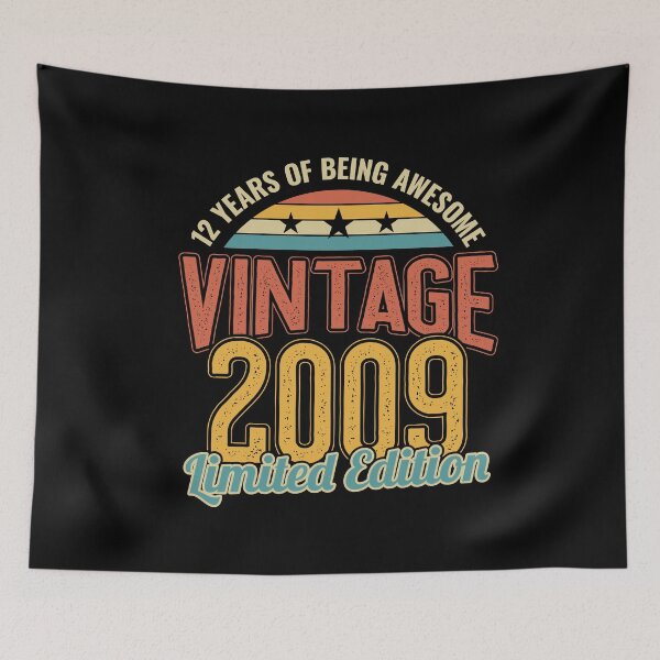 Item preview, 12th Birthday 12 Years of being Awesome 2009 designed and sold by Hananiah Merch.