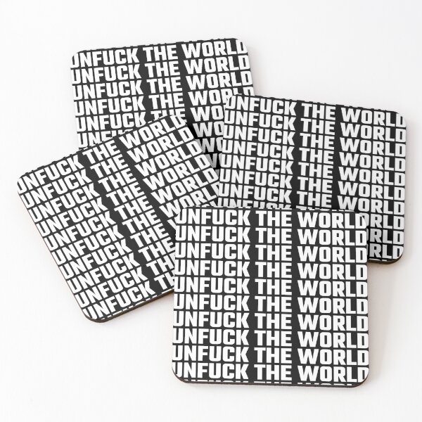 Item preview, Unfuck the world designed and sold by OneCreativeLab.
