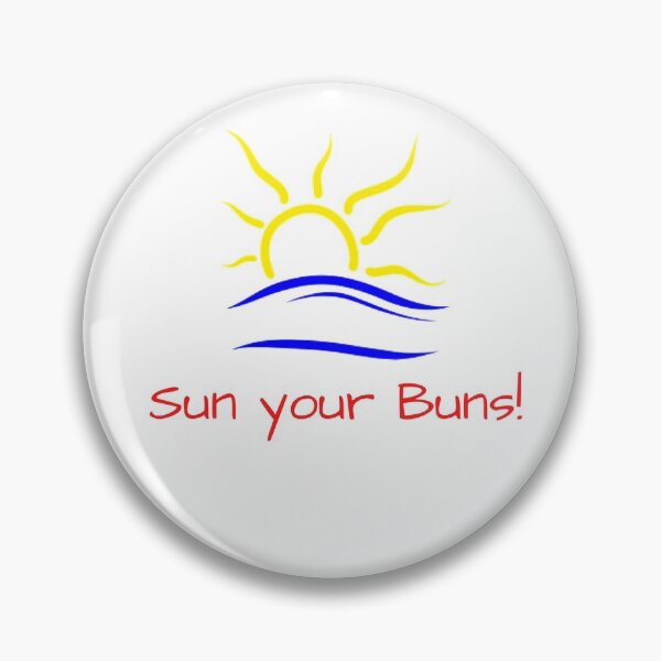 Item preview, Naturist Symbol - Sun your Buns! - large designed and sold by SunCoastTees.