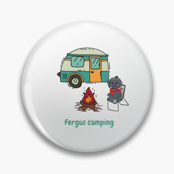 Item preview, Dog Camping designed and sold by SportyDogShop.