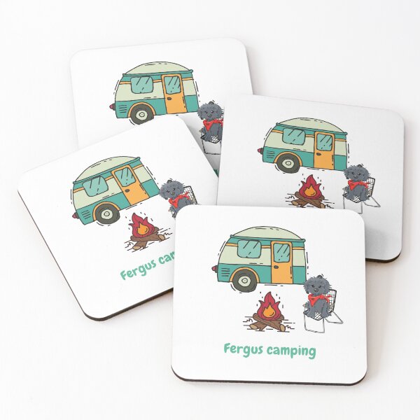 Item preview, Dog Camping designed and sold by SportyDogShop.