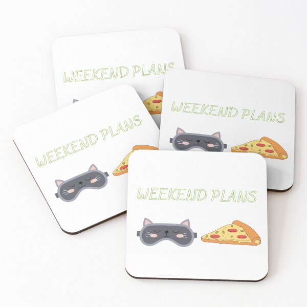 Item preview, Weekend Plans. Pizza and Sleep designed and sold by loveannastacia.
