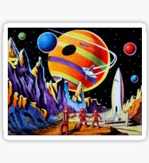 NEW WORLDS Sticker