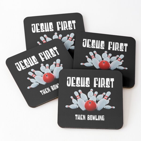Item preview, Jesus First, Then Bowling! designed and sold by TheKingdomAttic.