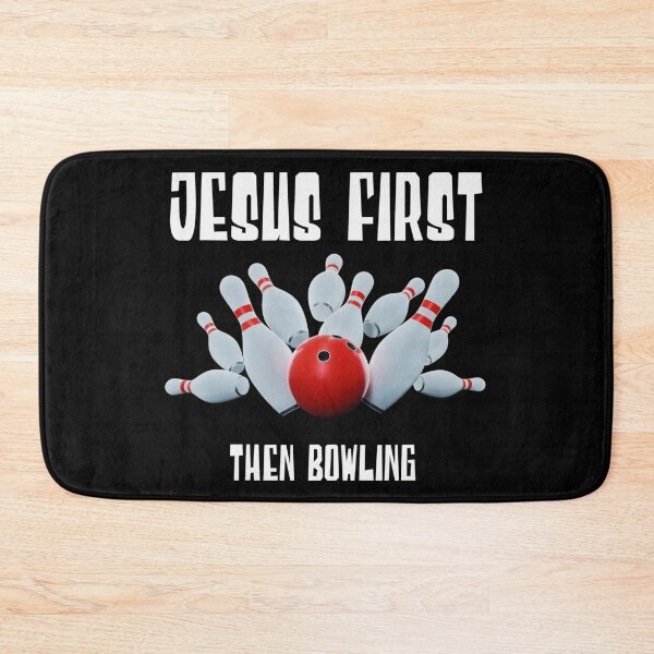 Item preview, Jesus First, Then Bowling! designed and sold by TheKingdomAttic.