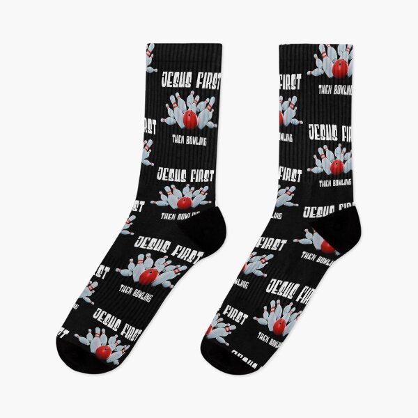 Item preview, Jesus First, Then Bowling! designed and sold by TheKingdomAttic.