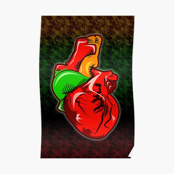 Reggae Heartbeat Poster