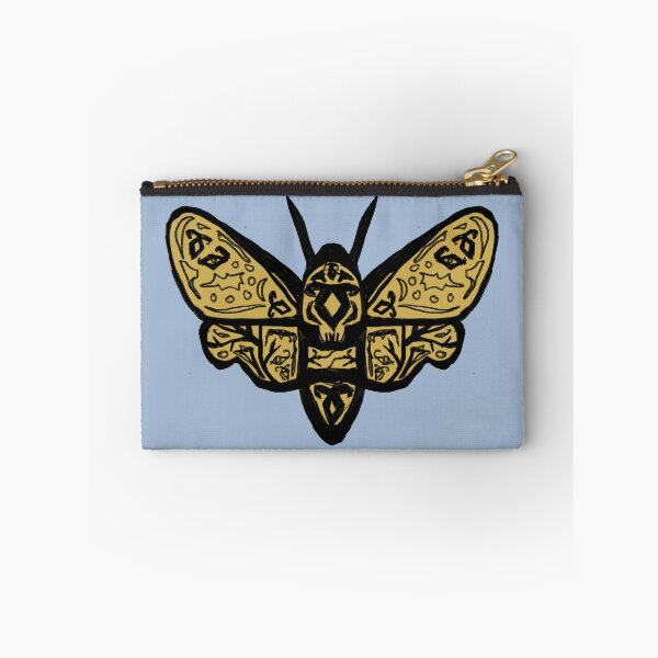 Item preview, Chain of Iron Deaths Head Moths designed and sold by Angie Draws.
