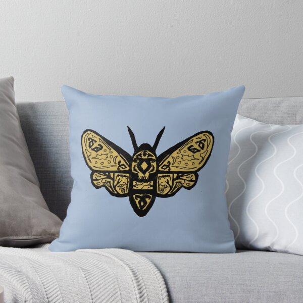 Item preview, Chain of Iron Deaths Head Moths designed and sold by Angie Draws.