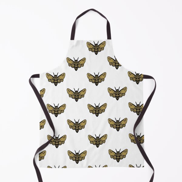 Item preview, Chain of Iron Deaths Head Moths designed and sold by Angie Draws.