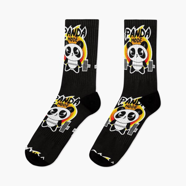 Item preview, fitness, panda mode, panda strong, gym girl, barbell girl designed and sold by Tim Addison.