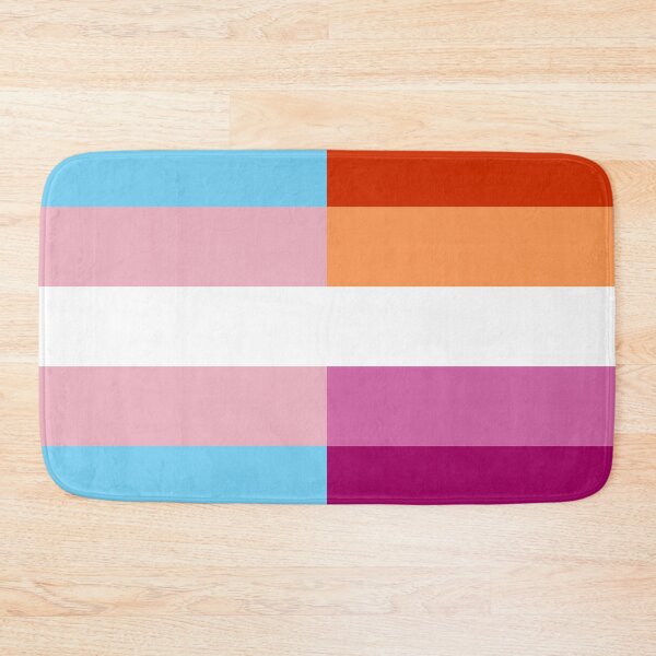 Item preview, Trans Lesbian Flag designed and sold by tarotandvacuums.