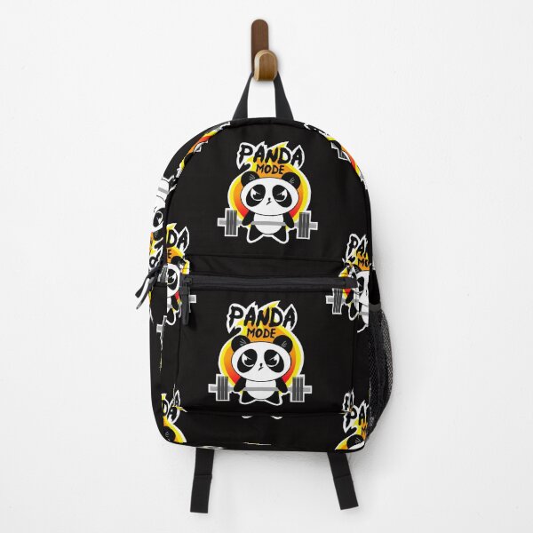 Item preview, fitness, panda mode, panda strong, gym girl, barbell girl designed and sold by Tim Addison.