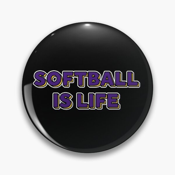 Artikelvorschau, Softball ist Life Duotone 3D entworfen und verkauft von KateMalarek.