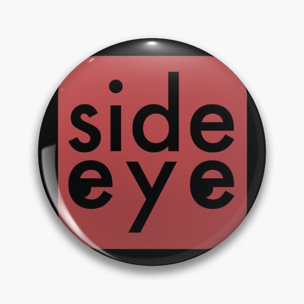 Item preview, Side Eye (black and faded red) designed and sold by ChristopheSpink.
