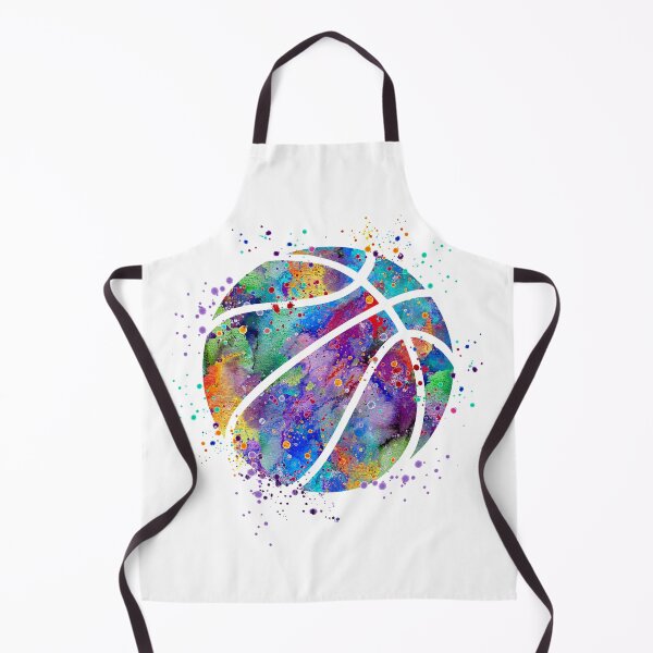 Item preview, Basketball Ball Colorful Watercolor designed and sold by LotusGifts.