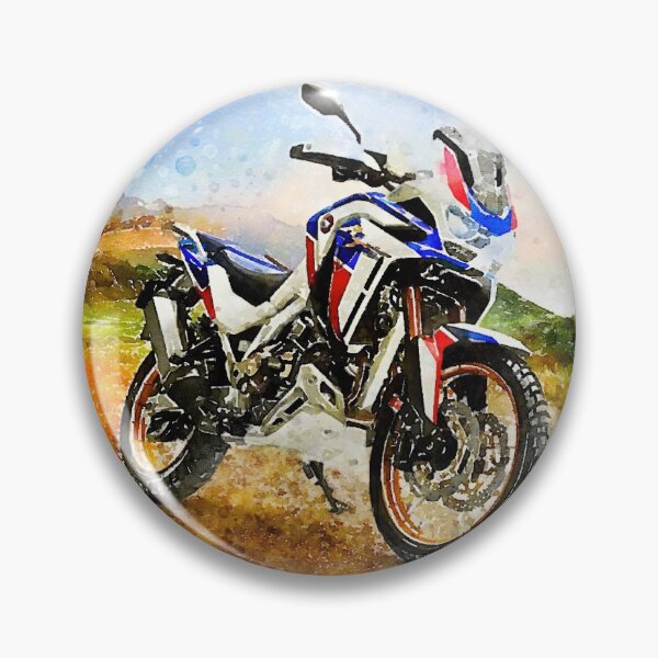 Item preview, Adventure Sport Motorcycle - original watercolor by Vart. designed and sold by vartstudio.